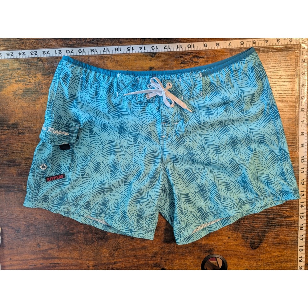 Maui Rippers Wailua Falls Womens M Board Shorts 5in Inseam Swimwear Quick Dry